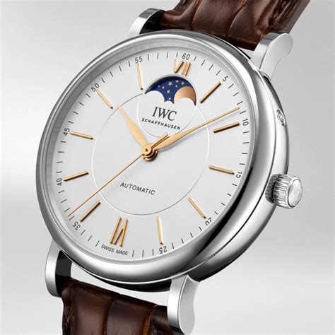 iwc iw459401|IWC Schaffhausen Portofino Automatic Moon Phase (IW459401).